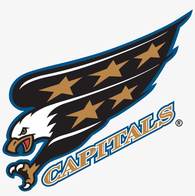 Washington Capitals Logos History - Washington Capital Logos, transparent png #1414522