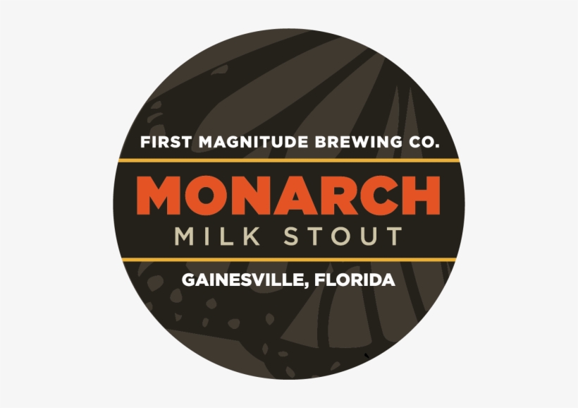 Monarch Milk Stout Tap Logo-corrected - Beer, transparent png #1415203