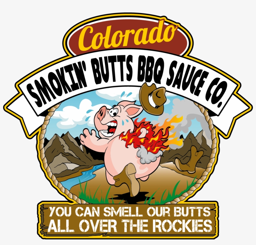 Colorado Smokin Butts Barbecue Sauce - Smokin Butts Barbecue Sauce, transparent png #1415766