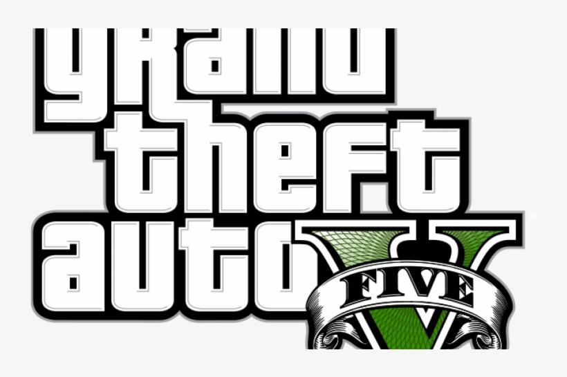 Gta V Logo Huge Transback - Grand Theft Auto V [ps3 Game], transparent png #1415885