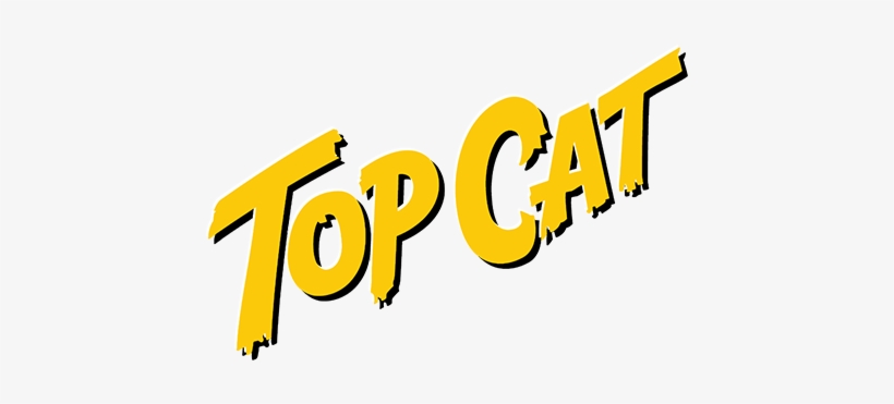 Cat Letters Png Clip Library Library - Top Cat, transparent png #1415960