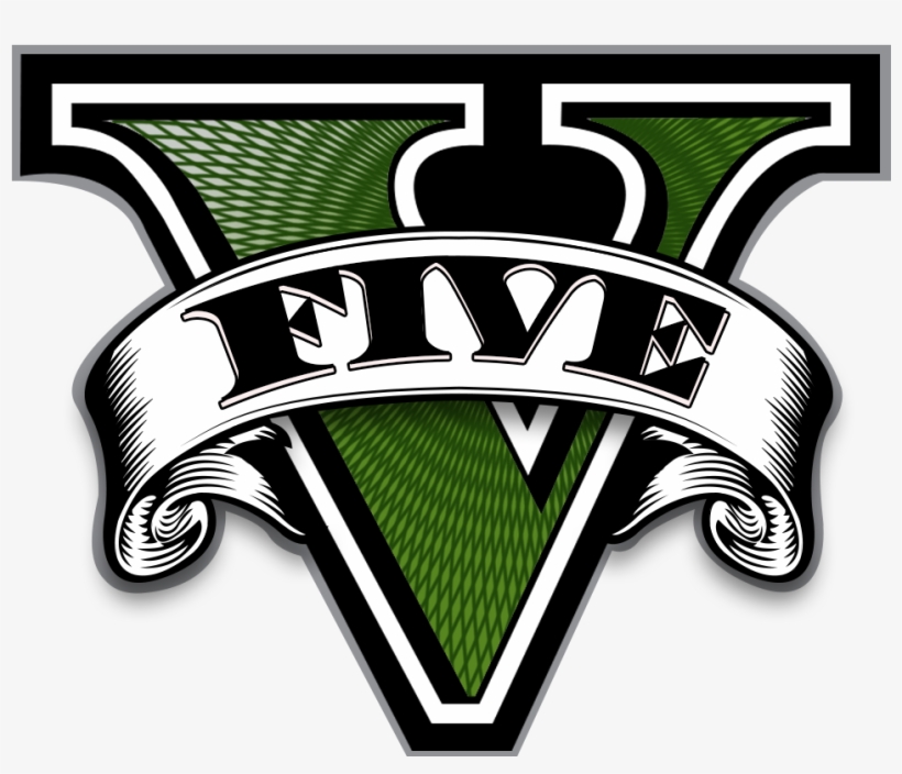 Fully Editable Gta 5 Logo Psd, Here's The Link To Get - Gta V - Free