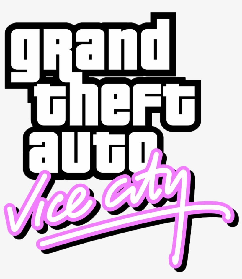 Gta 5 Logo Png Transparent - Grand Theft Auto Vice City Logo, transparent png #1416035