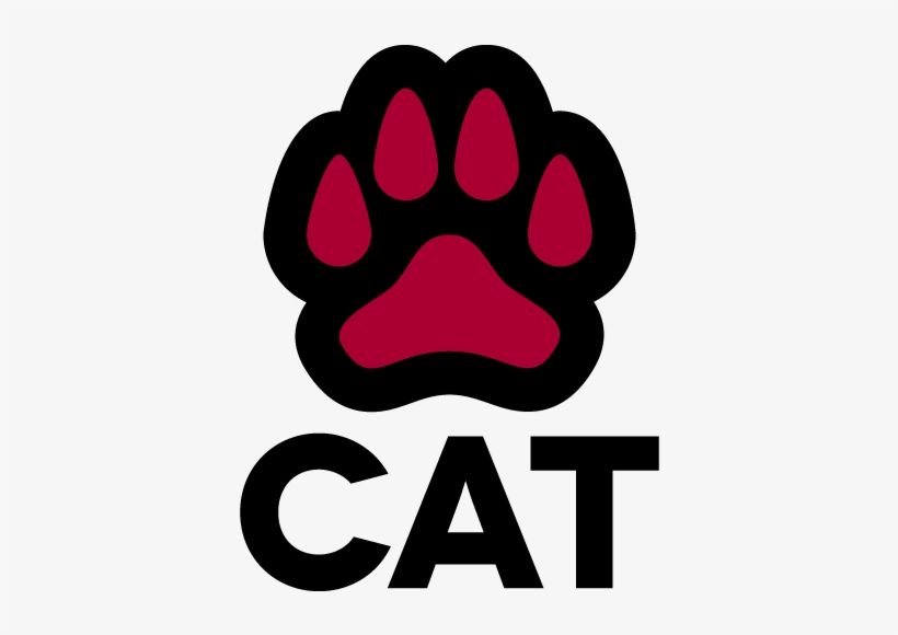 Cat Logo - - Central Washington University Paw, transparent png #1416104