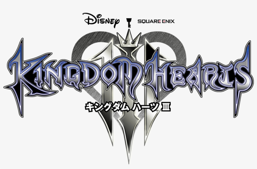 Kingdom Hearts Iii - Kingdom Hearts 3 Logo, transparent png #1416388