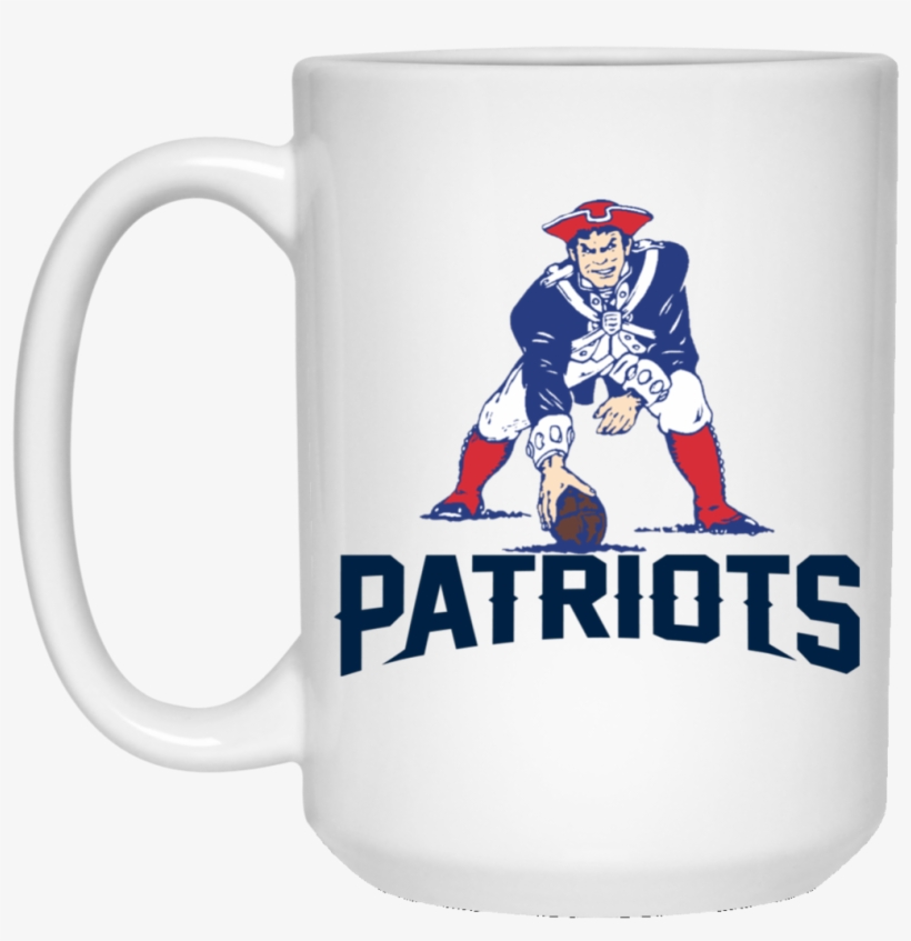 New England Patriots Original Logo 21504 15 Oz - Patriots 5 Super Bowl Rings, transparent png #1416537