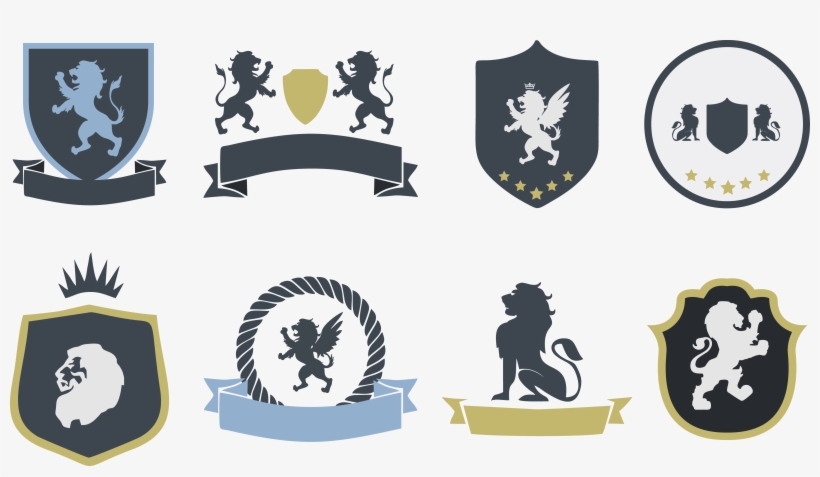 Retro Crown Royal Shield 5469*2918 Transprent Png - Royal Shield Png, transparent png #1417211