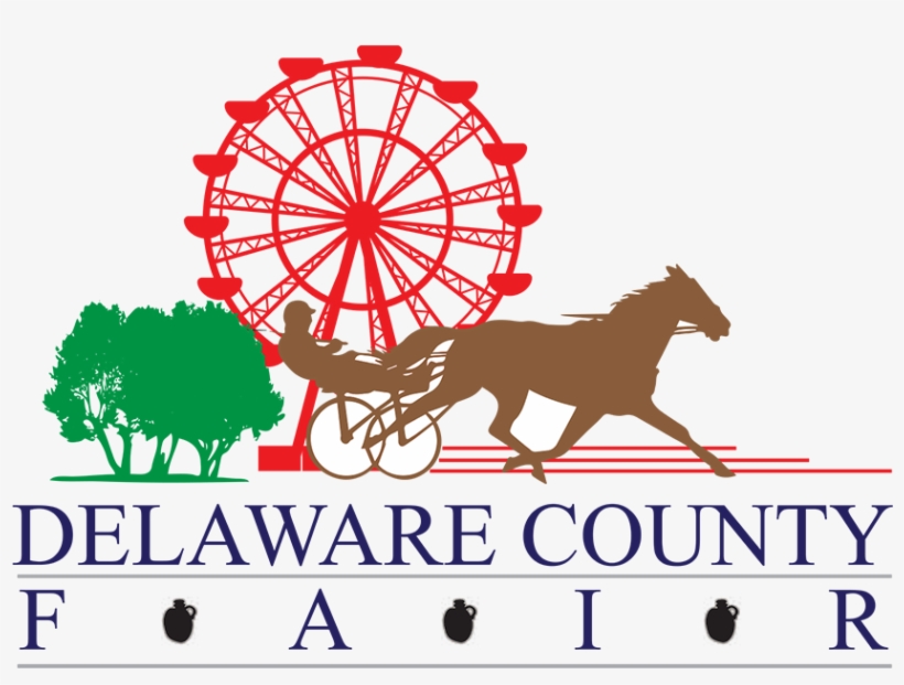 Delaware County Fair - Delaware County Fair Logo, transparent png #1417248