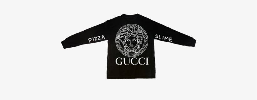 Pizza Slime Gucci Versace - Versace Gucci, transparent png #1417294