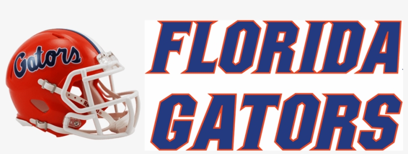 Best Place To Watch Florida Gators Football Live Stream - Florida Gators Ncaa Mini Speed Football Helmet, transparent png #1417386
