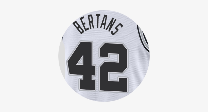 San Antonio Spurs Davis Bertans - Chaquetas De Al Horfo, transparent png #1417392