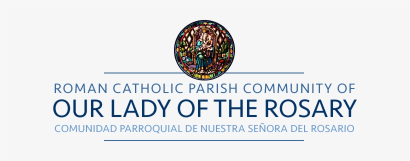 Our Lady Of The Rosary Church - Our Lady Of The Rosary Logo, transparent png #1417856