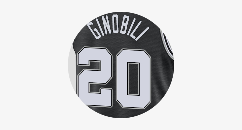 San Antonio Spurs Manu Ginobili - San Antonio Spurs, transparent png #1417878