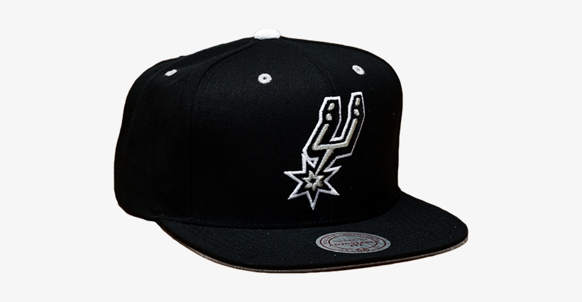 Mitchell & Ness Nba San Antonio Spurs Solid Velour - Cap, transparent png #1417899
