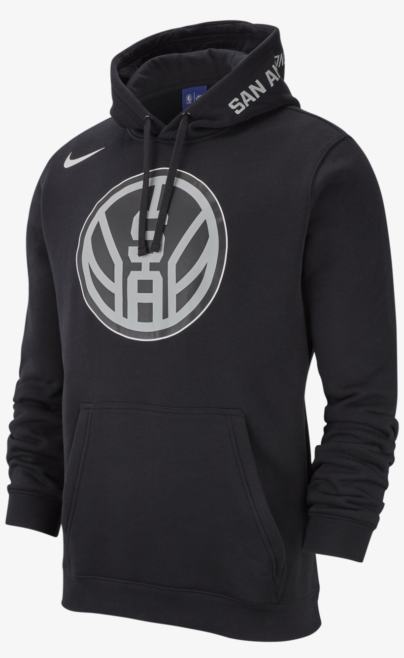 Nike Nba San Antonio Spurs Pullover Hoodie - Hoodie, transparent png #1418204