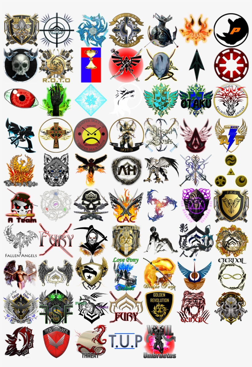 Rhz3gwf - Ps4 Warframe Clan Logo, transparent png #1418285