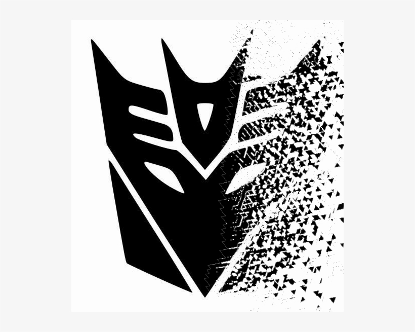 Decepticon Logo Tf Transformers - Transformer Decal, transparent png #1418312