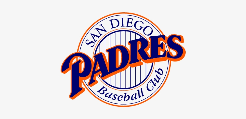 San Diego Chargers Logos - San Diego Padres 90s Logo, transparent png #1418609