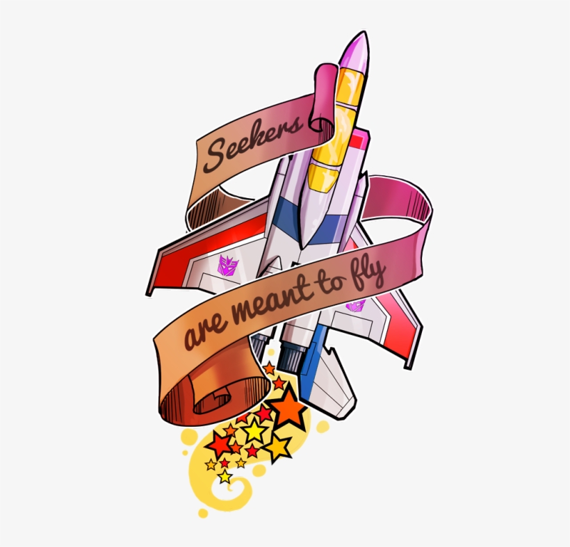 Inktober 11th - Starscream, transparent png #1418689
