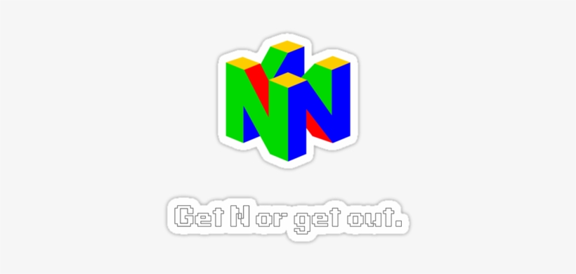 N64 Logo Nintendo 64 Logo - Gameboy Transfer Pak Nintendo 64 N64, transparent png #1418990