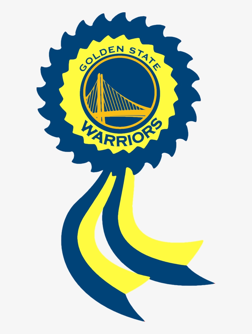 Golden State Warriors By Britannialoyalist - Golden State Warriors Decals 5ct Birthday Party Supplies, transparent png #1419038