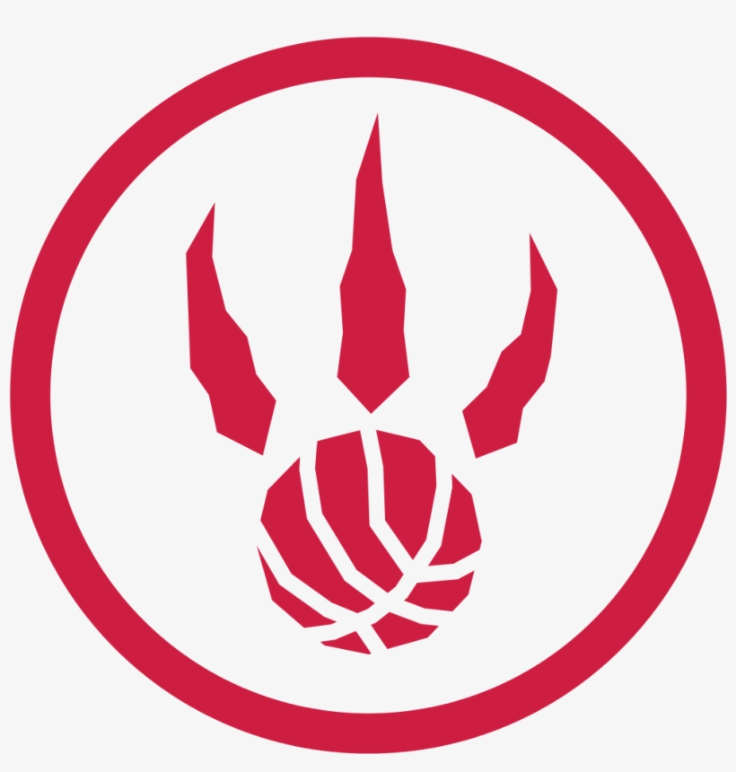 Toronto Raptors Alternate Logo - Toronto Raptors Logo Claw, transparent png #1419234