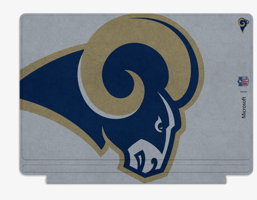 Microsoft Surface Pro 4 Los Angeles Rams Type Cover - 1999 St Louis Rams Logo, transparent png #1420080