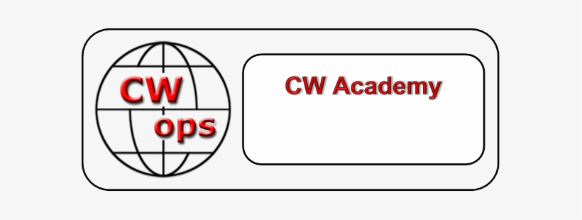 Cwa Logo For Qsl Cards, Stationary, Etc - Cw Operators' Club, transparent png #1420354