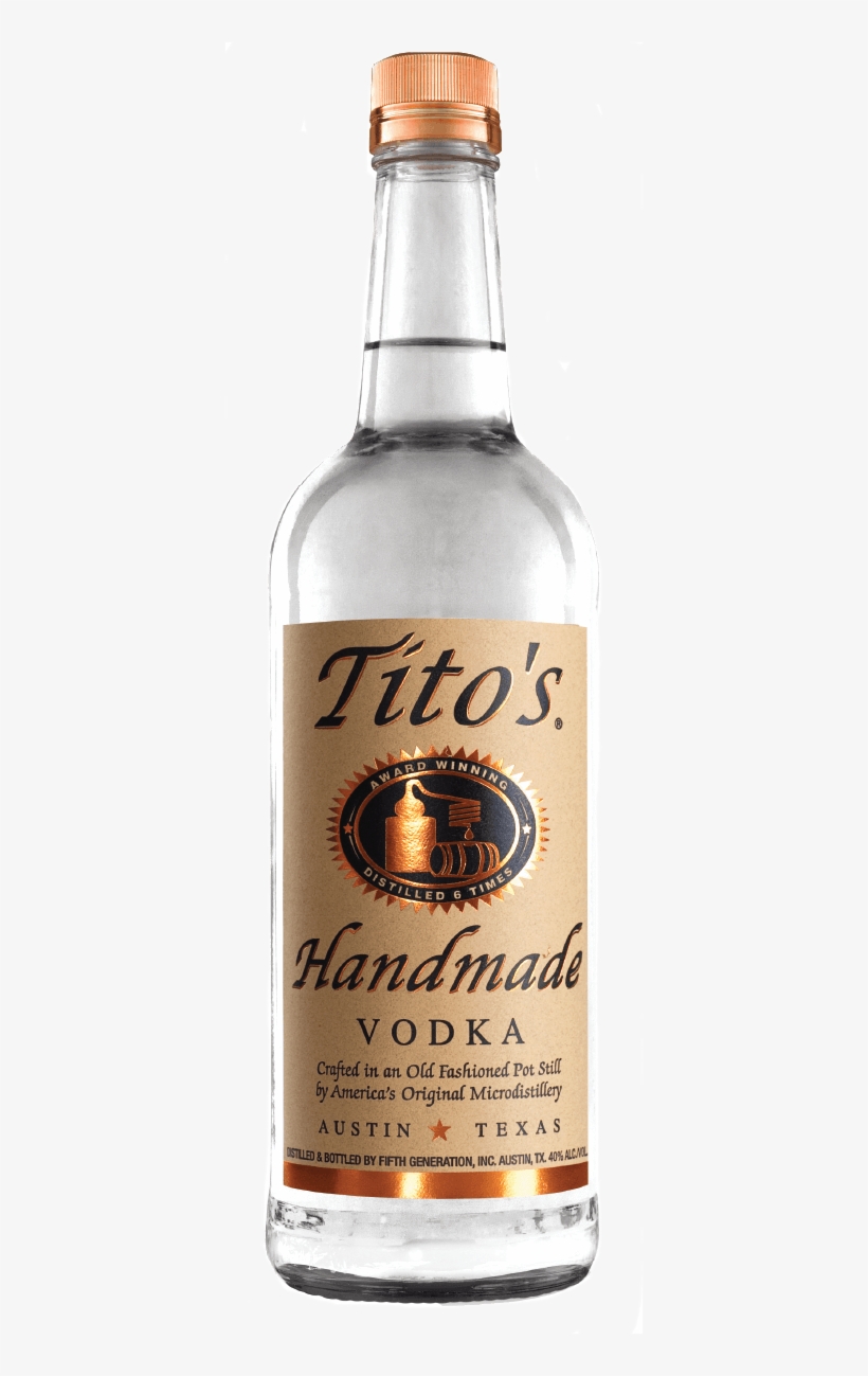 Tito's Handmade Vodka, transparent png #1420585