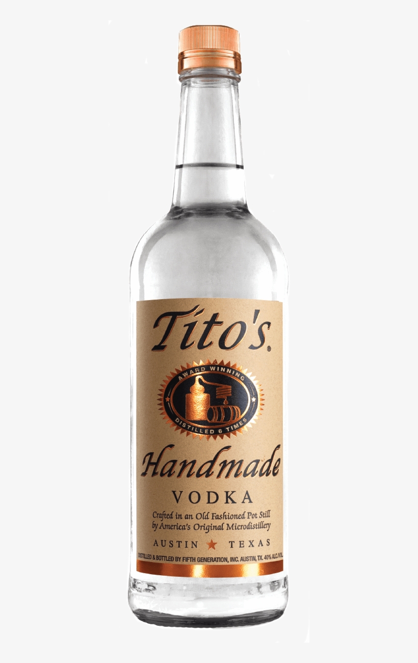 Tito's Handmade Vodka - Free Transparent PNG Download - PNGkey
