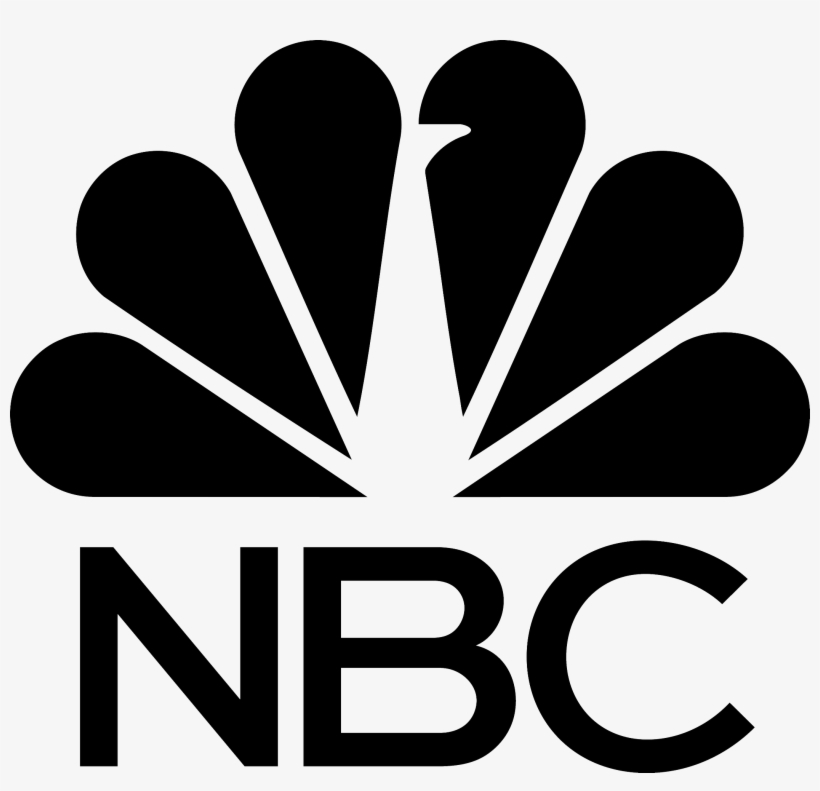 Nbc Logo Png Vector Free Download - Nbc Logo Black And White, transparent png #1421304