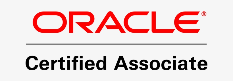 320 × 104 Pixels - Oracle Certified Associate Logo - Free Transparent ...
