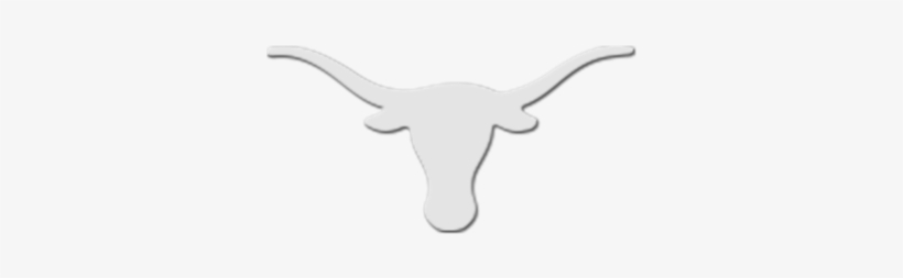 University Of Texas - Texas Longhorns White Logo, transparent png #1421890