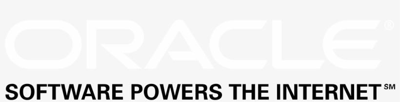 Oracle Logo Black And White - Oracle Fusion Middleware, transparent png #1422120
