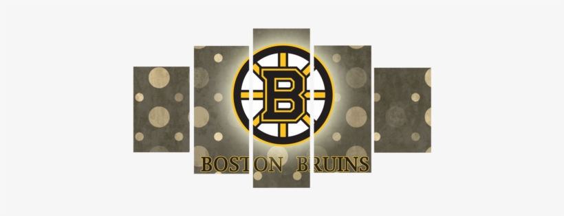 Hd Printed Boston Bruins Hockey Logo 5 Piece Canvas - Game Of Thrones 5 Piece Canvas Art, transparent png #1422481