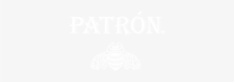 Tequila Patron Body Shop Logo White Free Transparent Png Download Pngkey