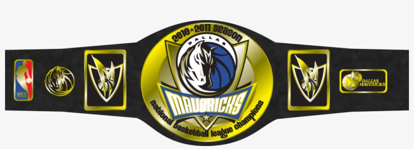 Mavericks 2010-2011 Championship Belt Designed By Psycho - Custom Anime Mouse Pad With Dallas Mavericks 1cool, transparent png #1423312