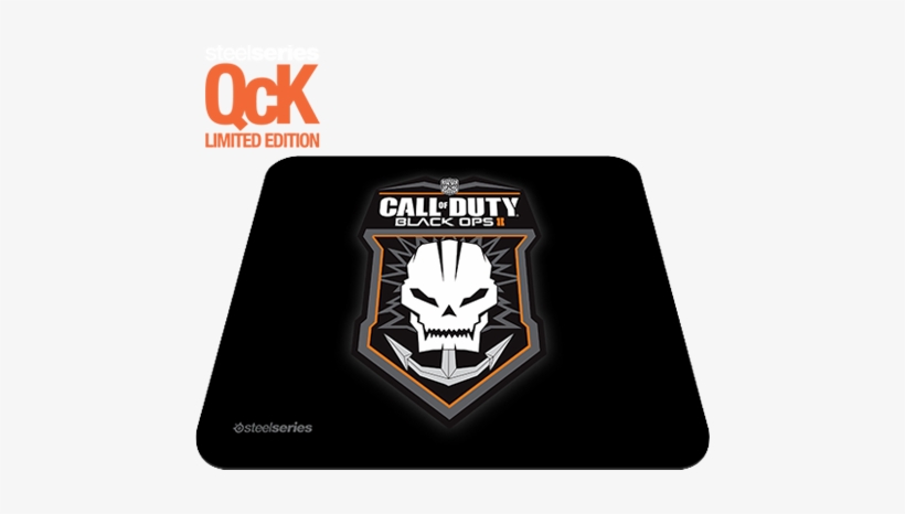 Steelseries Mspad - Steelseries Qck Cod Black Ops Ii Badge, transparent png #1423570