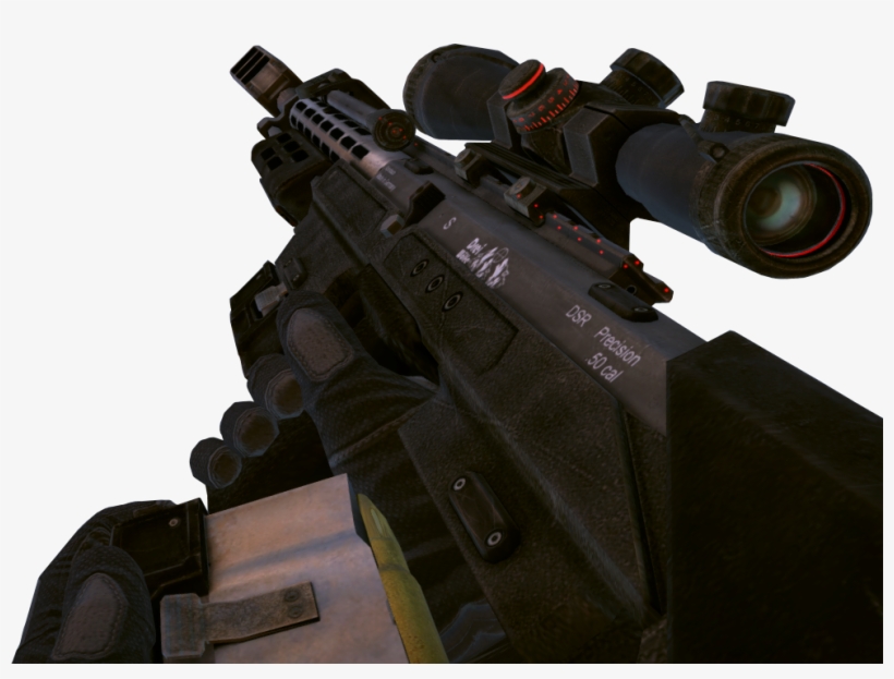 Gaming Transparent Black Ops 2 Sniper - Dsr 50 Reloading Png, transparent png #1423592
