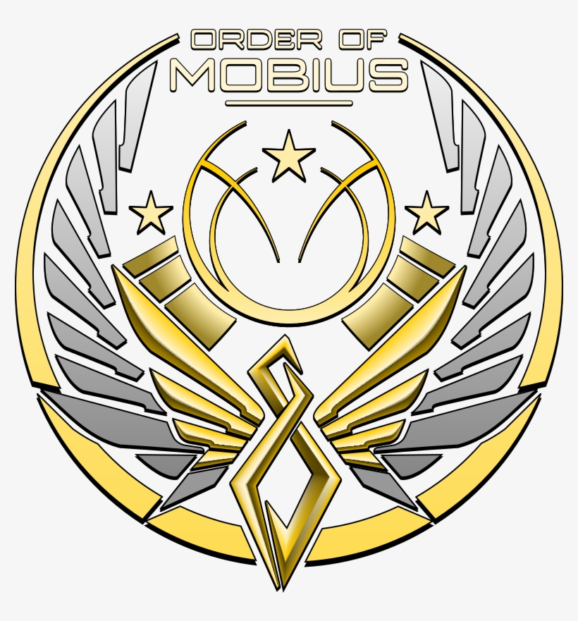 ٩ ۶ Mobius Group Logo Art ٩(̾○̮̮̃̾•̃̾)۶ - Emblem, transparent png #1424766