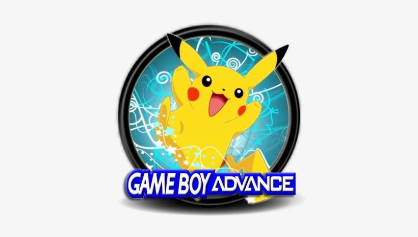 Gba Advance Icon - Pikachu Cartoon Mouse Pad/mouse Mat Rectangle, transparent png #1424788