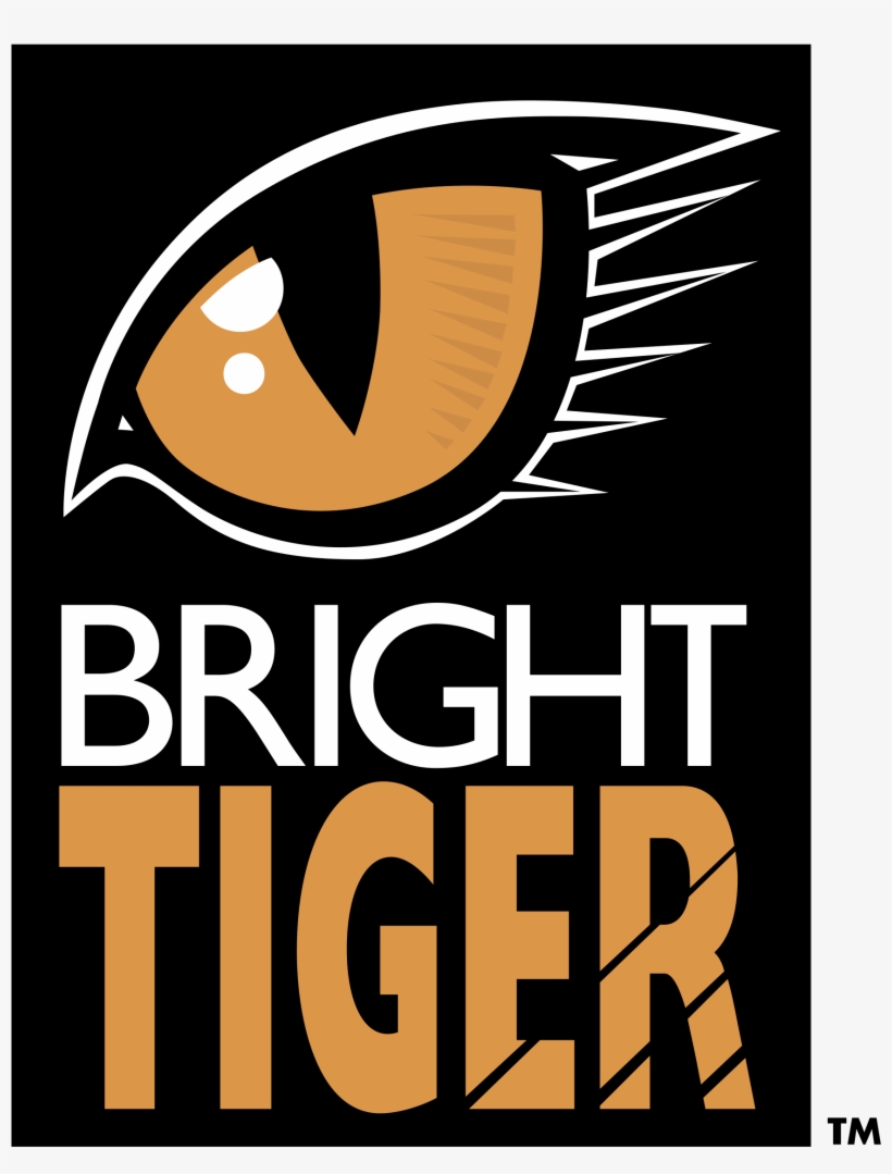 Bright Tiger Logo Png Transparent - Custom Bling N-dome Key Tag, transparent png #1424940