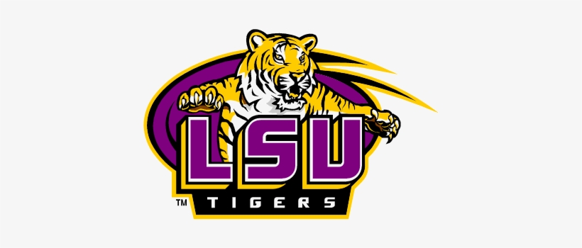 Lsu Tiger Logo - Louisiana State Football Team, transparent png #1425187