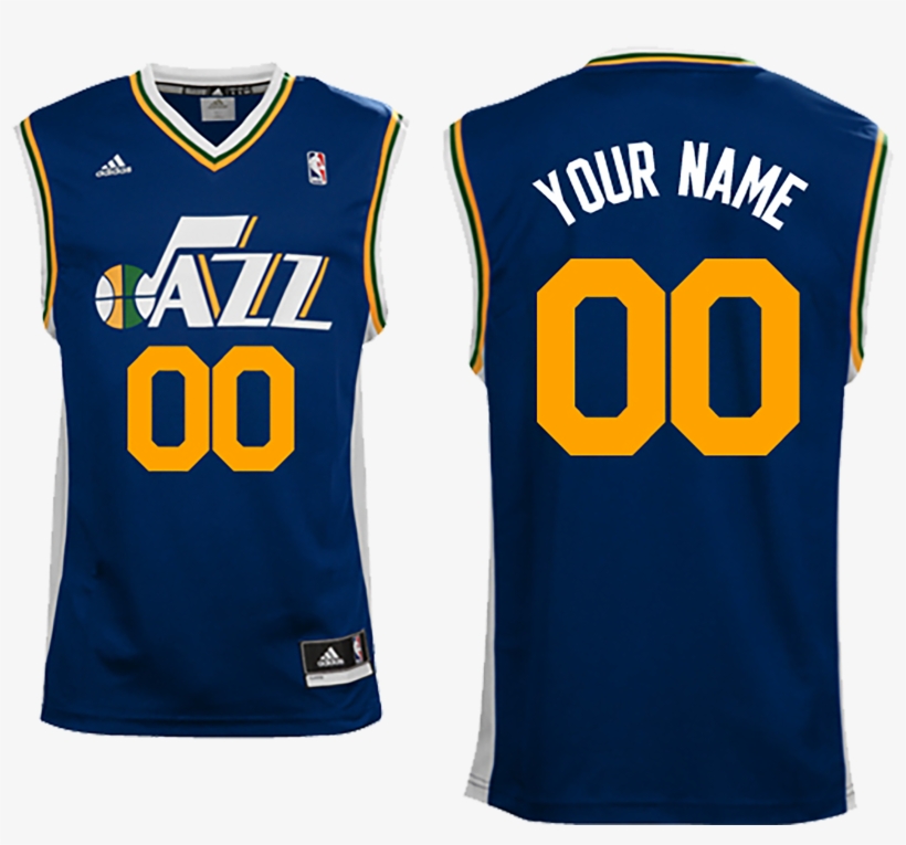 Adidas Utah Jazz Custom Replica Road Jersey - Wincraft Utah Jazz Nba Vertical House Banner Flag, transparent png #1425621