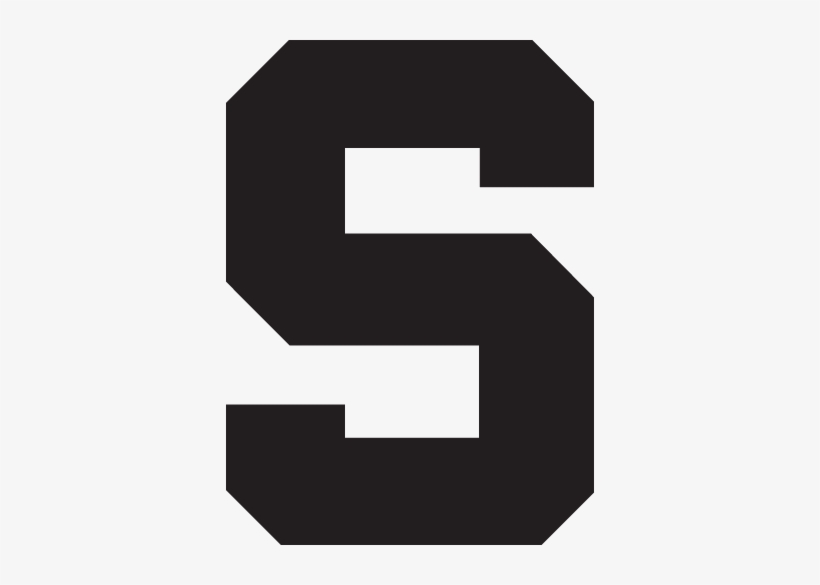 Block S - Michigan State University S, transparent png #1426220