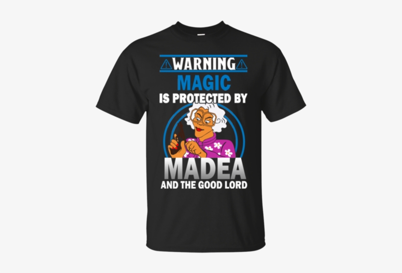 Orlando Magic T Shirts Is Protected By Madea And The - Walk Away I Have Anger Issues Grandma Nana Funny Tshirt, transparent png #1426574