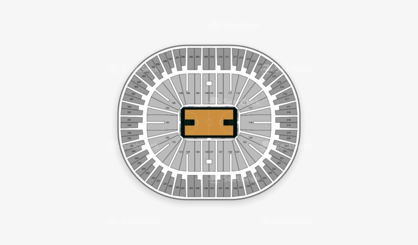 Jack Breslin Student Events Center Seating Chart Michigan - Logos Del Gym Con Animales, transparent png #1426977