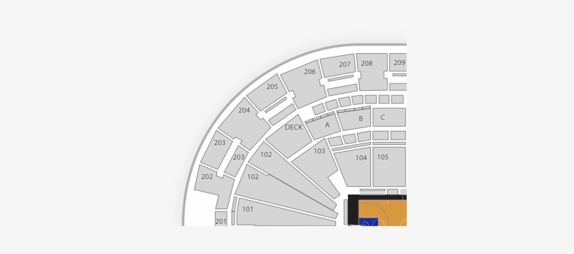 Moda Seating Chart