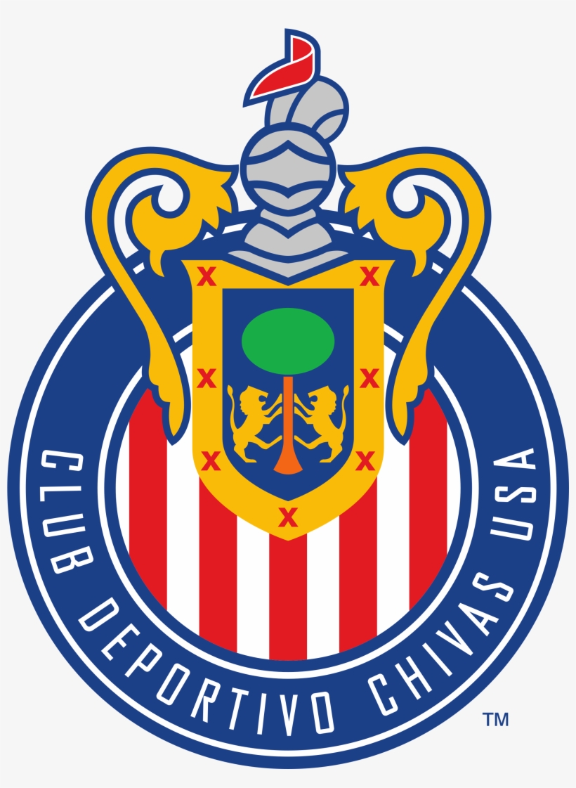 Chivas Usa Chivas Soccer, History Of Soccer, Mexico - Chivas Usa Logo Png, transparent png #1427051