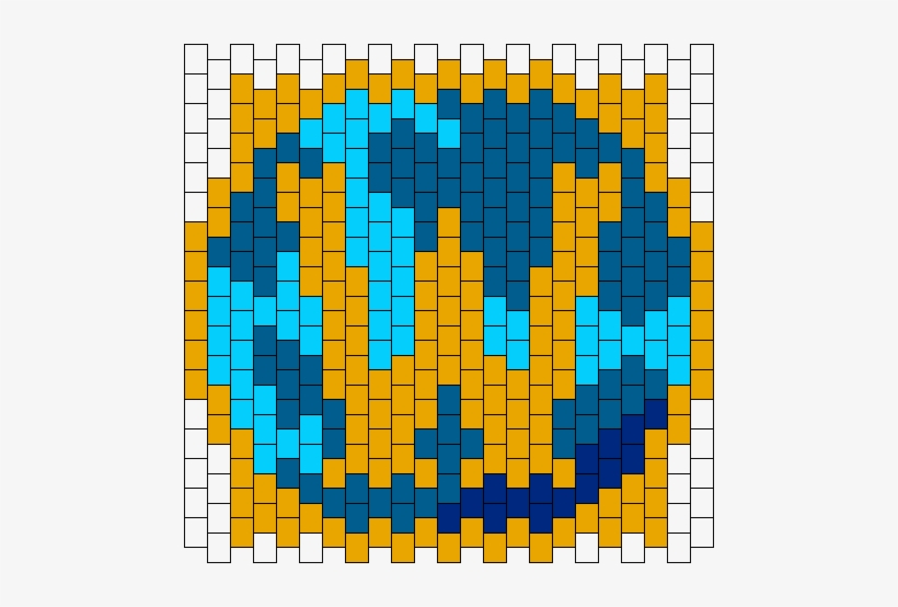 World Of Warcraft Logo Bead Pattern - World Of Warcraft Logo Perler Bead, transparent png #1427101